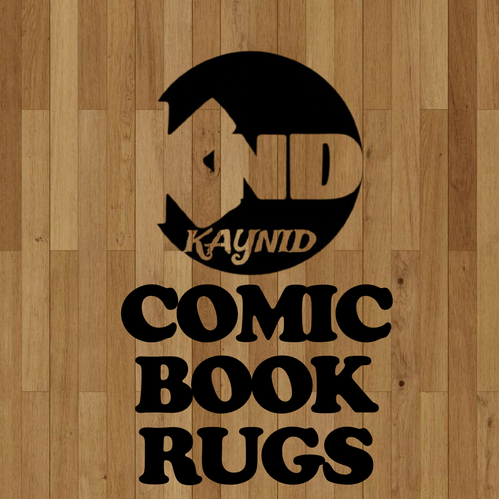 Comic book rugs