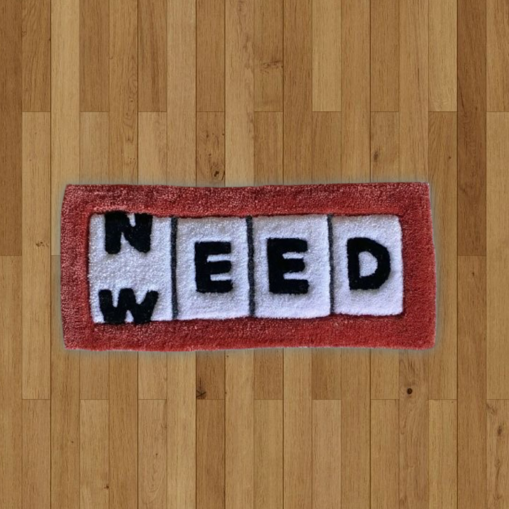 Need/Weed rug