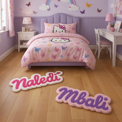 Custom Name Rug
