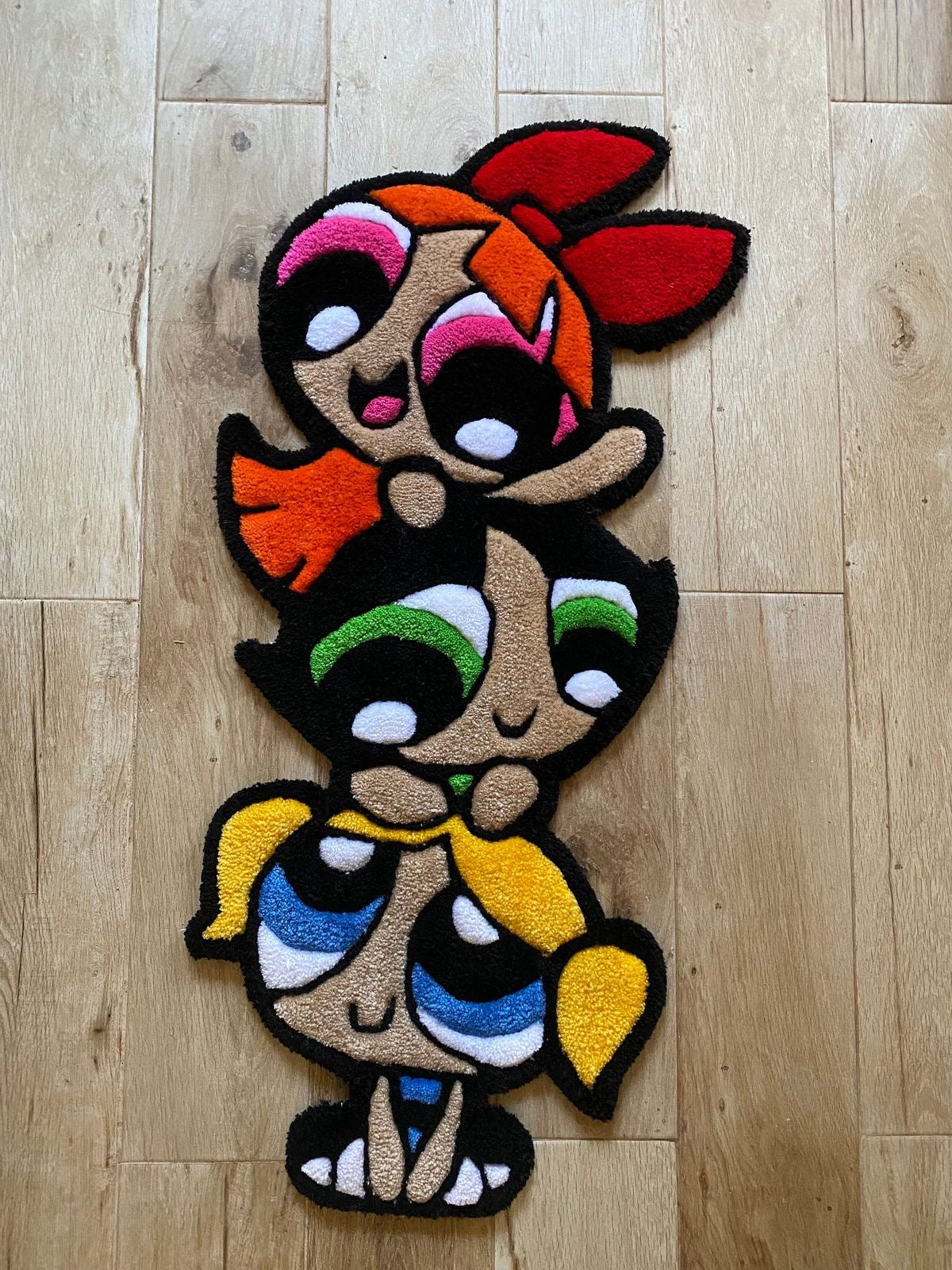Powerpuff girls rug