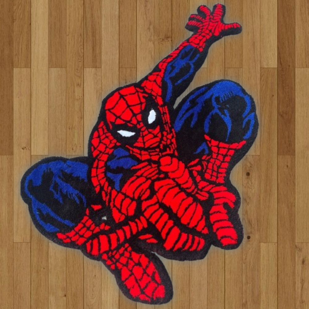 Spiderman rug
