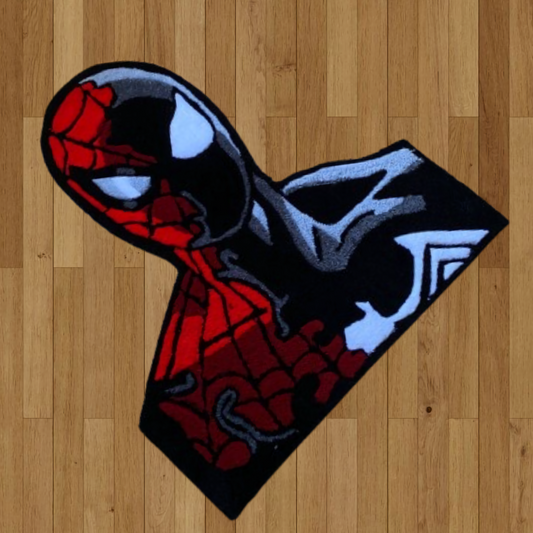 Spiderman/venom rug