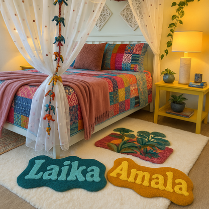 Custom Name Rug