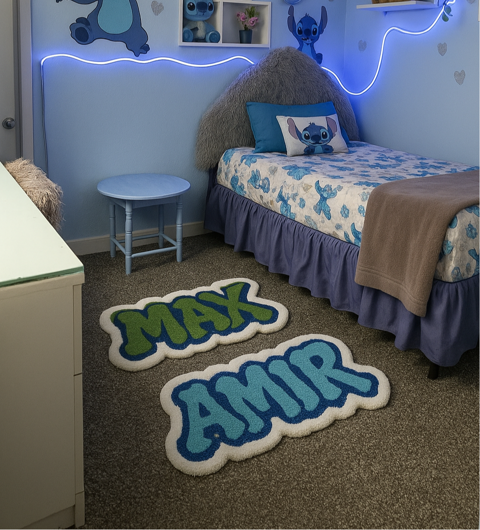 Custom Name Rug