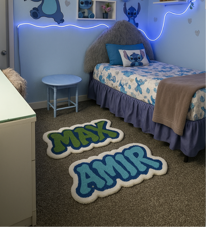 Custom Name Rug