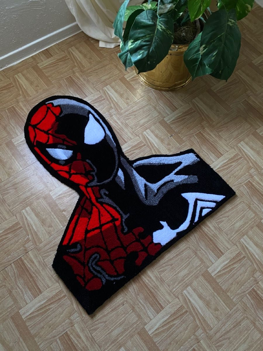 Spiderman/venom rug